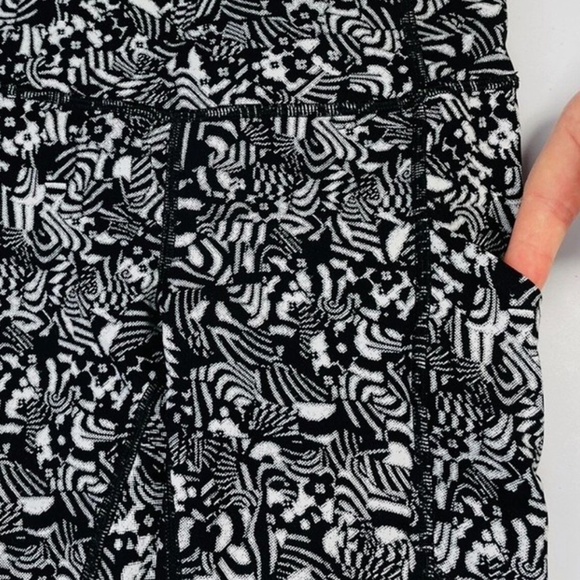 *RARE* Lululemon Speed Tight V *SW 2017 Seawheeze - WBCO / Black SZ 6 - Picture 6 of 8